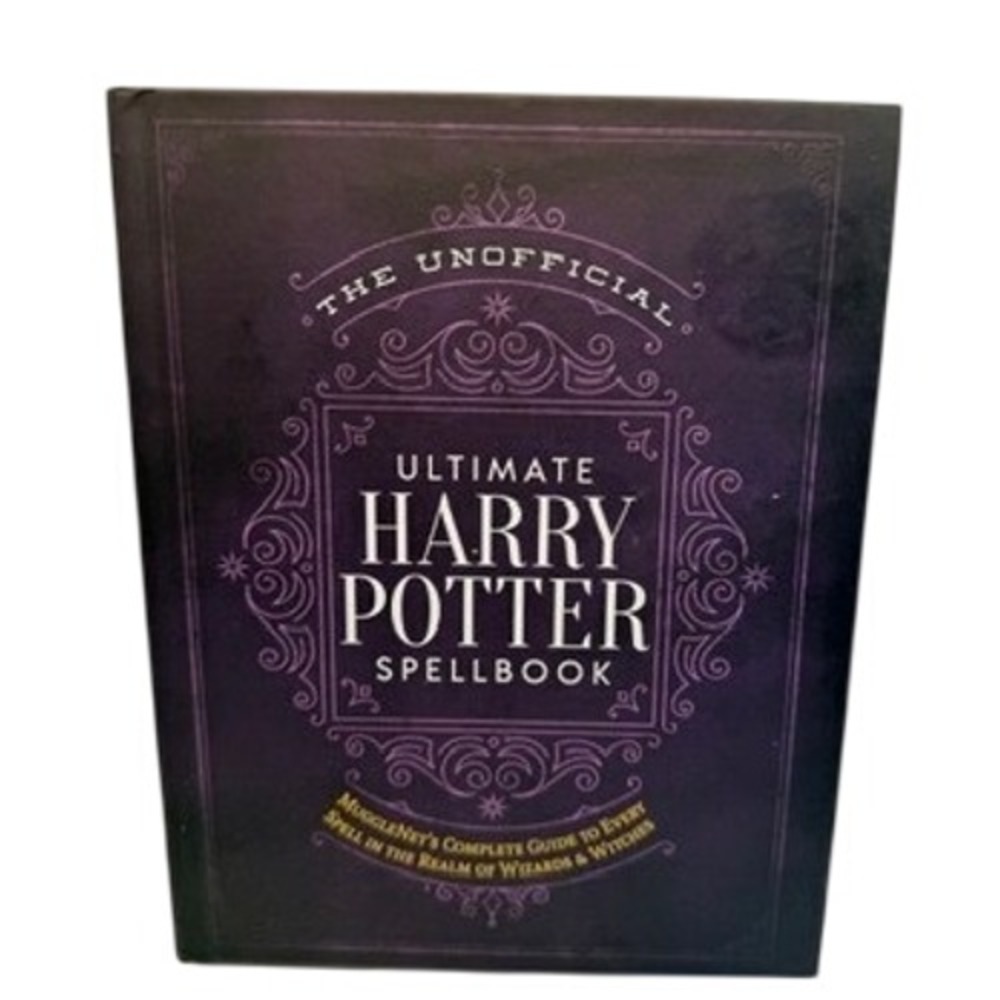 The Unofficial Ultimate Harry Potter Spellbook MuggleNet Guide Hardcover Book